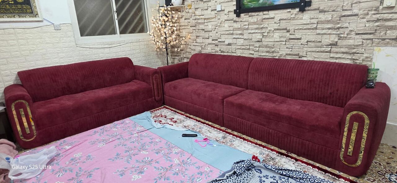 Al Murabba, Furniture, 7 Seater Sofa Set - Give Away
