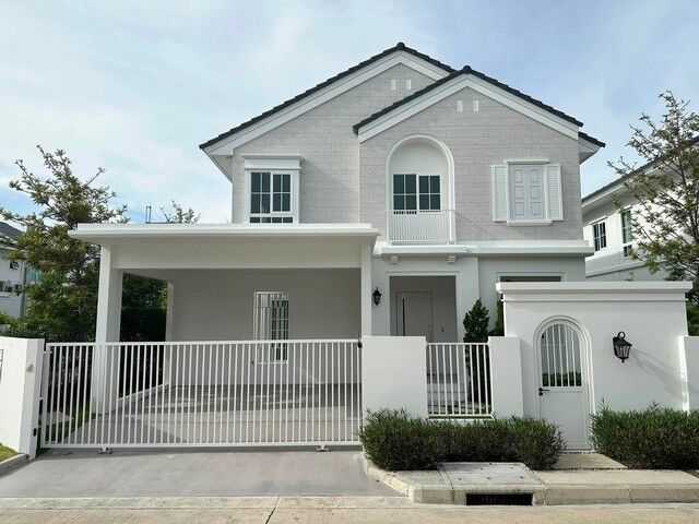 Bangkok, Villas, THB 75000,  62 Sq. Feet,  2-story Detached House For Rent, Corner Plot, 62.2 Sq M, Chaiyaphruek, Bangna Km. 15,