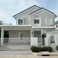 THB 75000,  62 Sq. Feet,  2-story Detached House For Rent, Corner Plot, 62.2 Sq M, Chaiyaphruek, Bangna Km. 15,