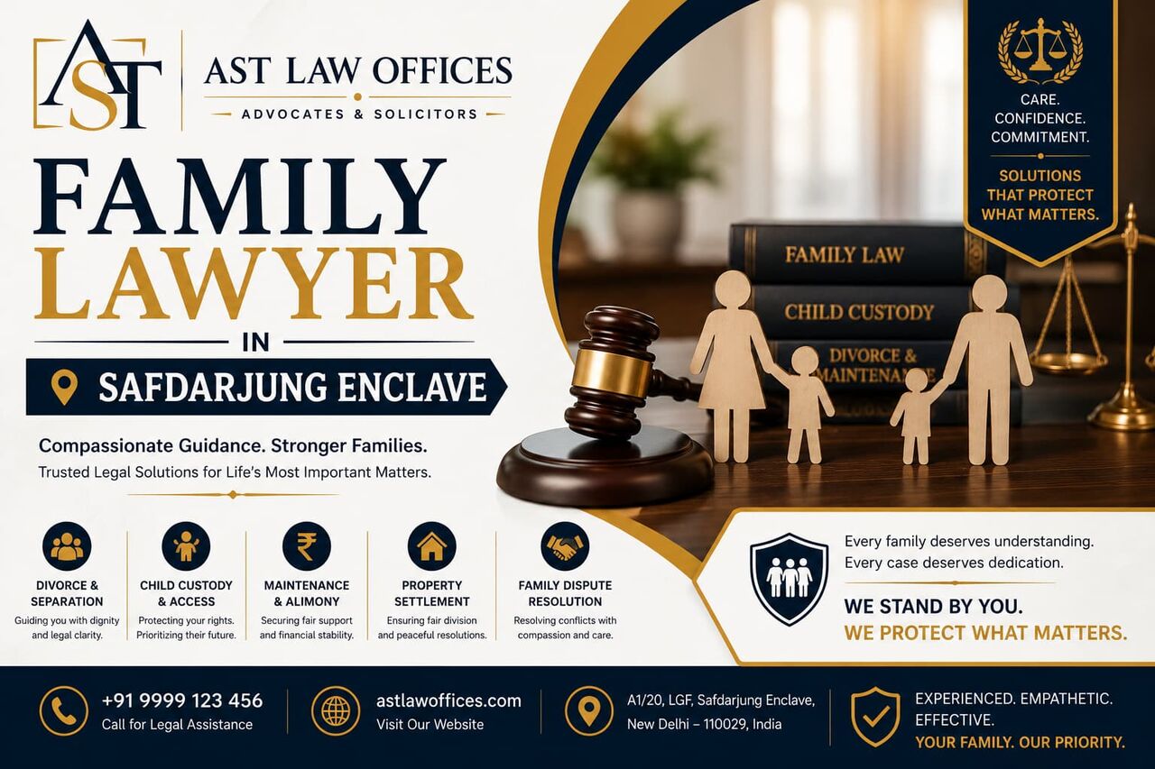 New Delhi, Legal, Family Lawyer In Safdarjung Enclave &ndash; Professional Assistance For Matrimonial Matters