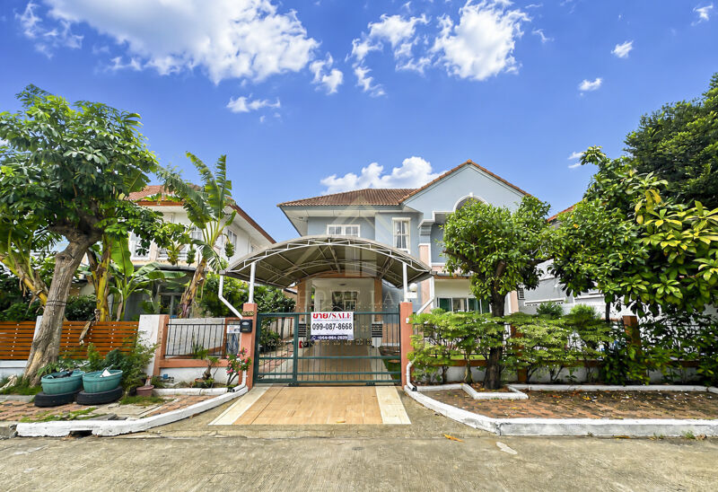 Bangkok, Real Estate For Sale, THB 3990000,  3 BR,  52 Sq. Feet,  BHL1325 2-story Detached House, Buriram Village, Wongwaen - Pinklao.