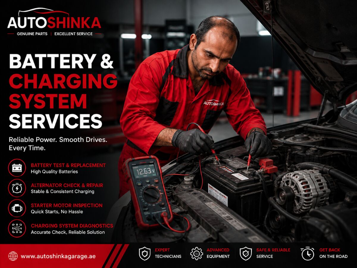 Dubai, Automotive, Car Battery Drains Overnight? Check The Charging System