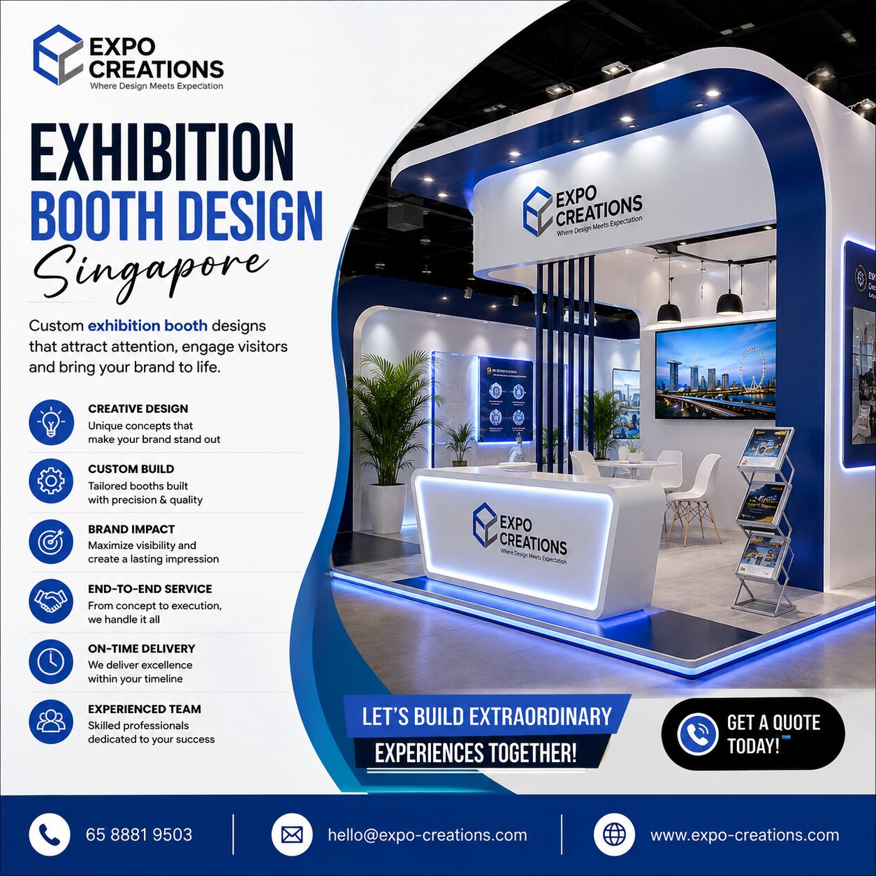 Singapore, Event Planning, Exhibition Booth Design Singapore