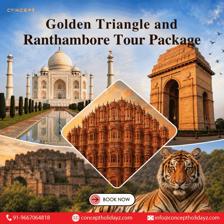New Delhi, Travel, Golden Triangle And Ranthambore Tour Package