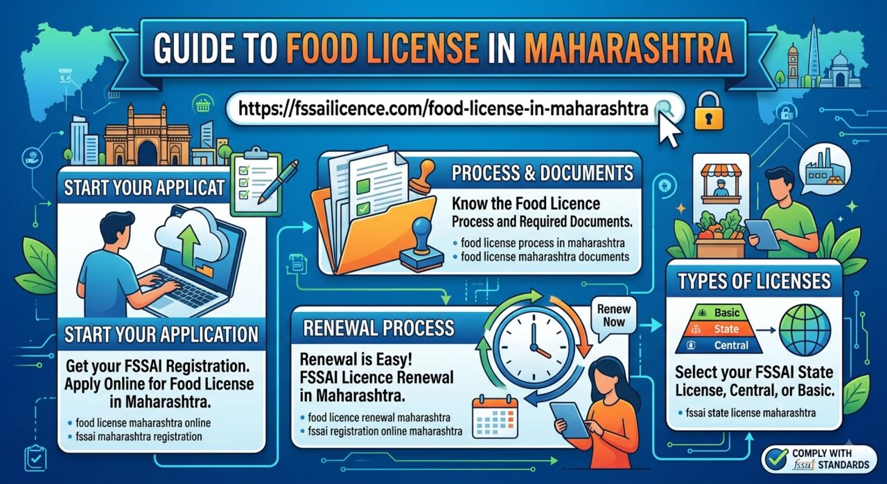 New Delhi, Food & Drink, Food License Maharashtra &ndash; Complete Guide To FSSAI Registration