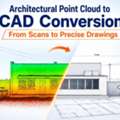 Architectural Point Cloud To CAD Conversion: From Scans To Precise Drawings