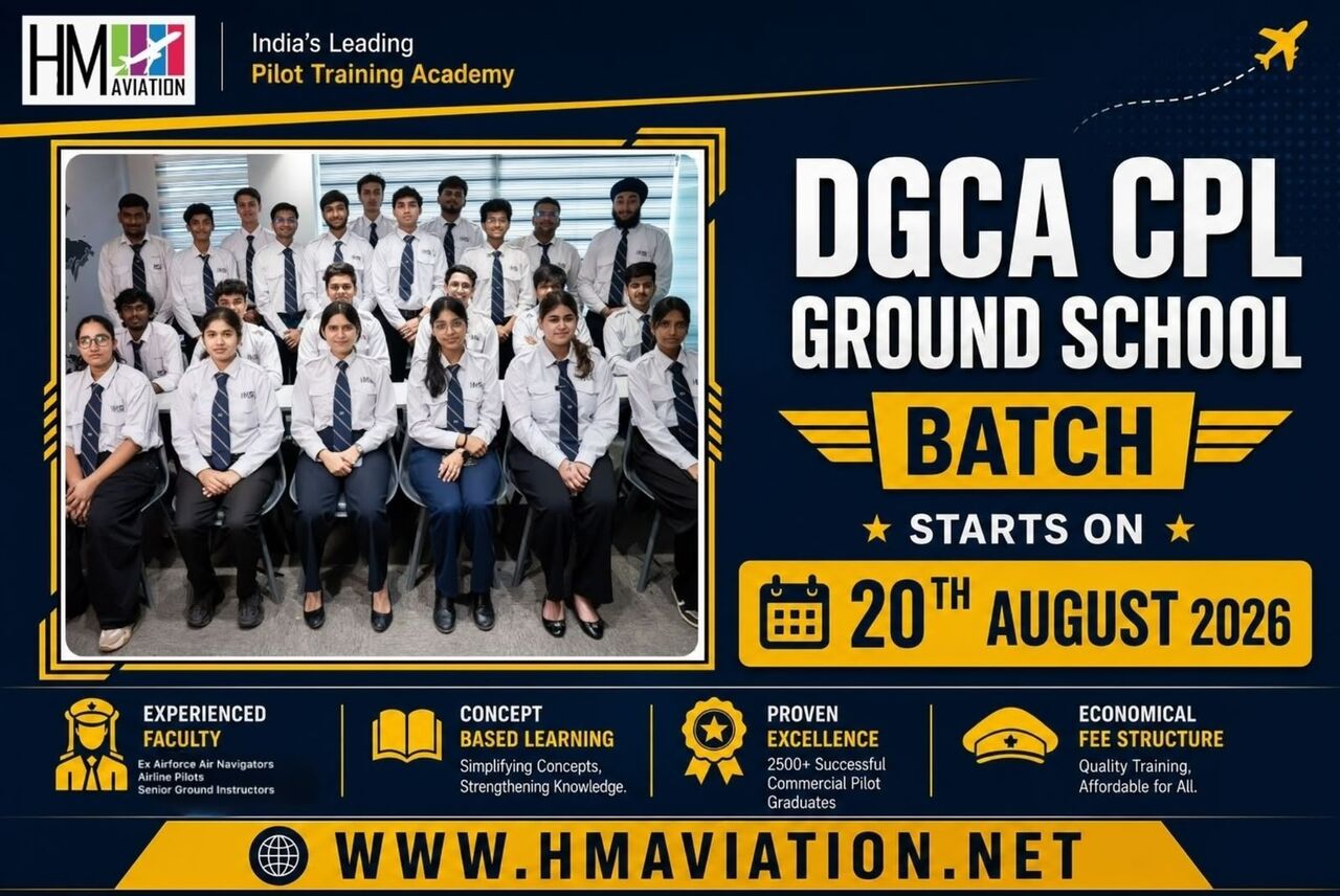 New Delhi, Education, HM Aviation - DGCA CPL Ground Classes