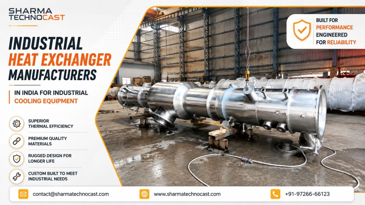 Ahmedabad, Business, Industrial Cooling Exchangers &ndash; Sharma Technocast