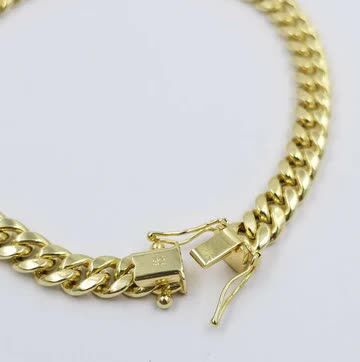 New York, Jewelry, USD 1026,  Buy 14K Gold Bracelet In USA, Texas | Cuban Link Bracelet For Men & Women