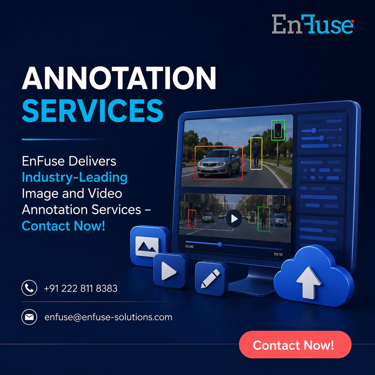 Mumbai, Business, EnFuse Delivers Industry-Leading Image And Video Annotation Services
