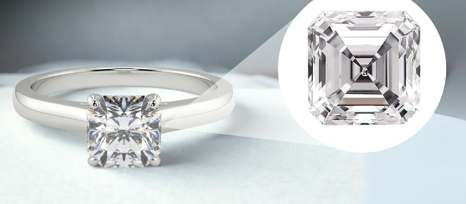 London, Jewelry, GBP 1,  Lab Grown Radiant Cut Diamond Ring In London | Shop Today