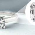 GBP 1,  Lab Grown Radiant Cut Diamond Ring In London | Shop Today