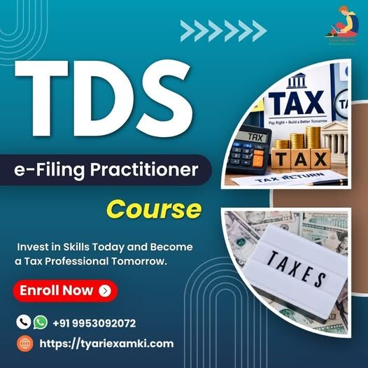 New Delhi, Lessons Offered, TDS Return Filing Course & Tax Preparation Services