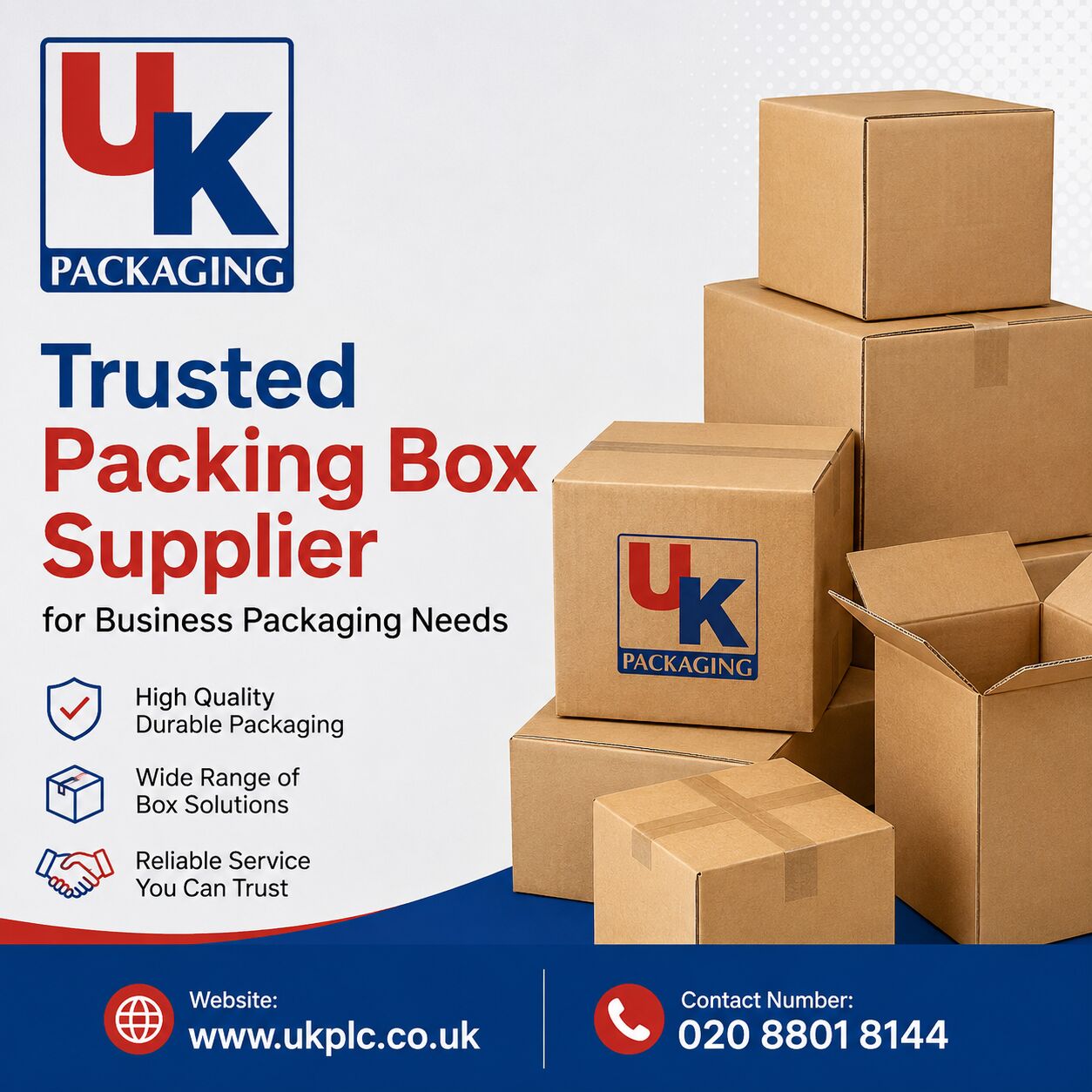 London, Materials, GBP 1,  Trusted Packing Box Supplier For Business Packaging Needs