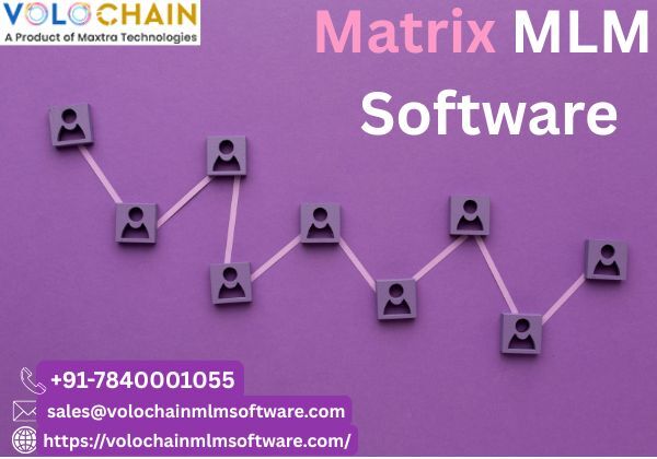 Noida, Software Development, Next-Generation Matrix MLM Software For Network Growth | Volochain