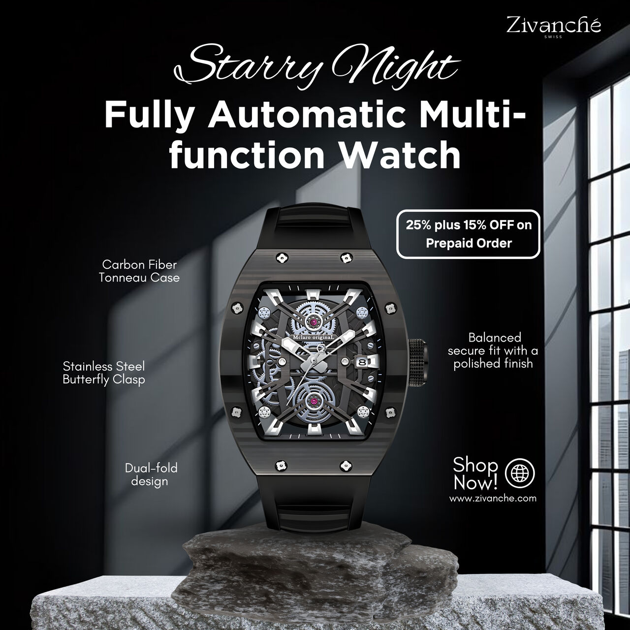 Mumbai, Watches, Zivanche Luxury Watches For Men And Women Online