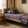 INR 1499,  Handloom Cotton Bed Sheets &ndash; Traditional Craftsmanship, Modern Comfort