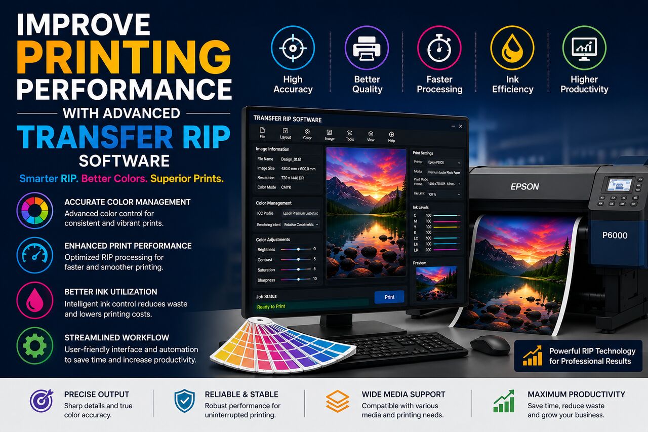 New York, Business, Improve Printing Performance With Advanced Transfer RIP Software