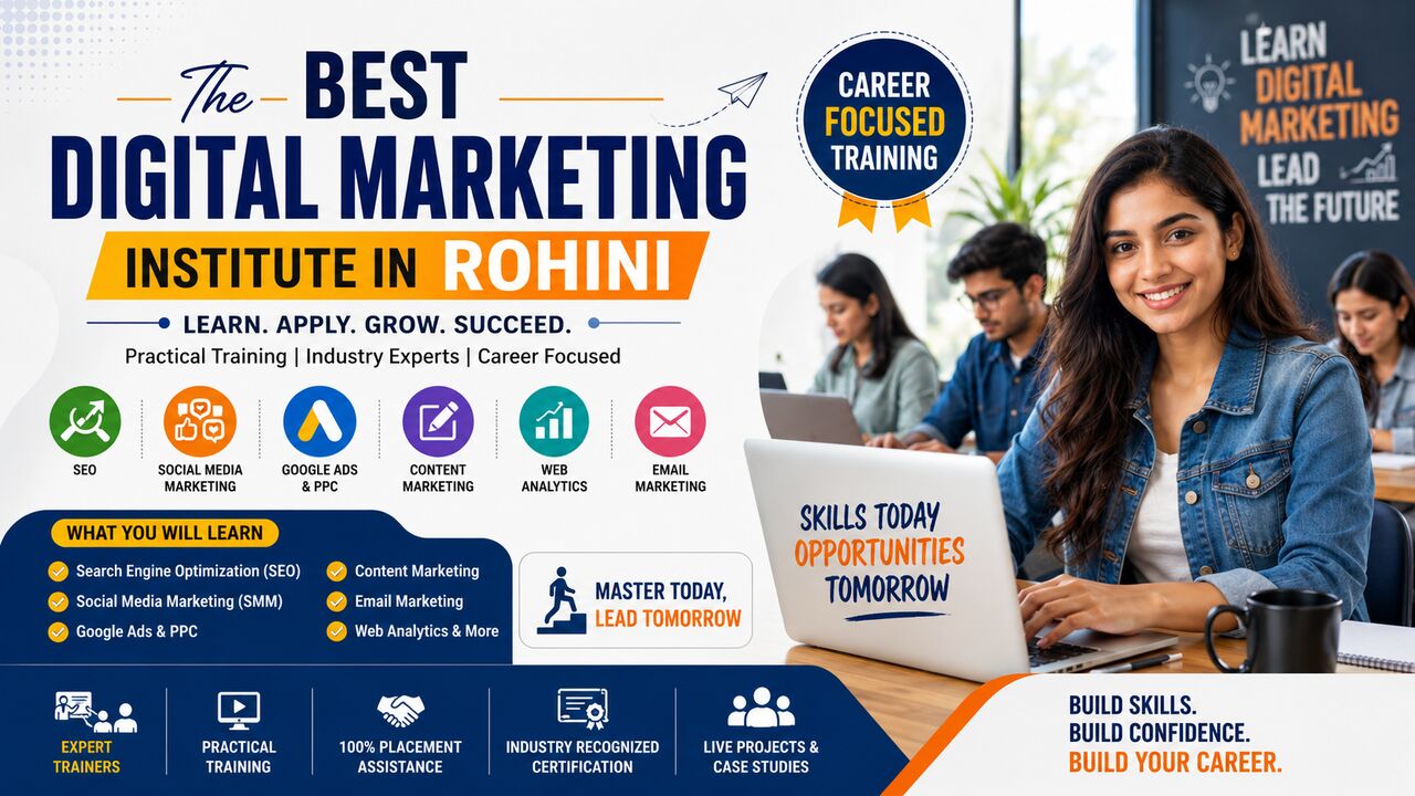 Rohini, Education, Transform Your Future With Digital Marketing Excellence In Rohini