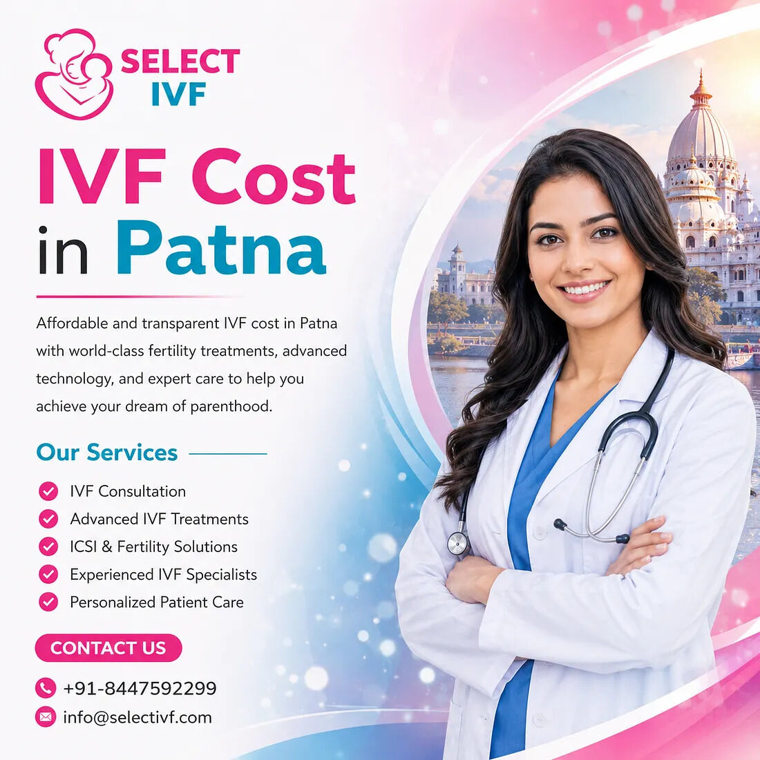 New Delhi, Health, IVF Cost In Patna