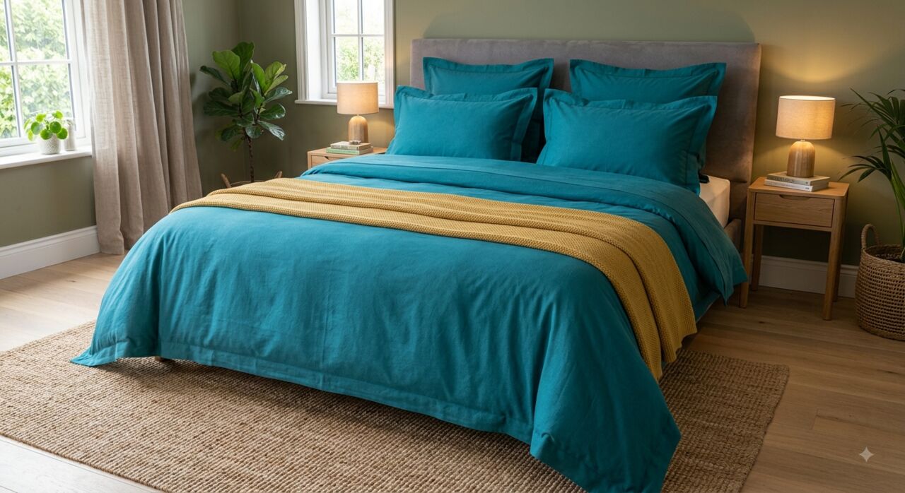 Mumbai, Household Items, INR 1499,  Super King Size Cotton Bed Sheets &ndash; Extra Spacious Comfort