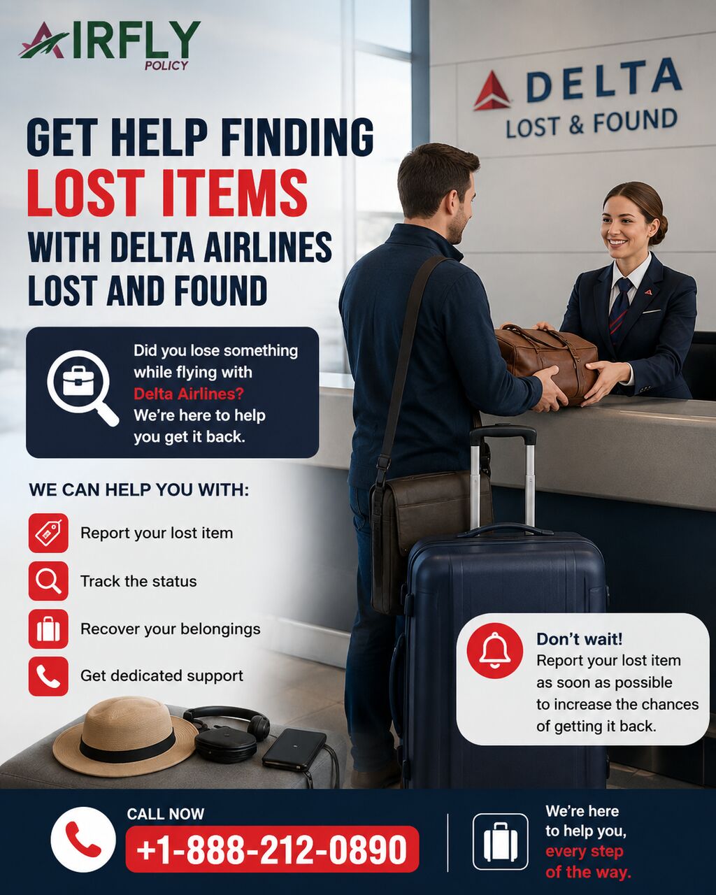 New York, Travel, Get Help Finding Lost Items With Delta Airlines Lost And Found