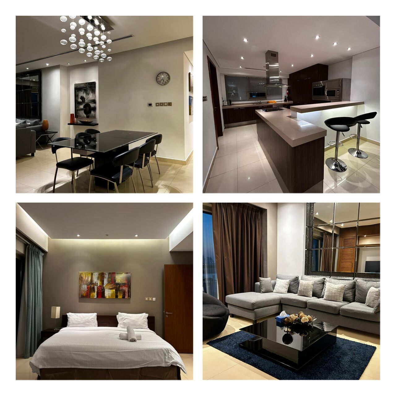 Manama, Apartments, Flats, Houses & Villas, BHD 1250/month,  Furnished,  3 BR,  Apartment For Rent Or RENT  In Reef Island | Full Sea View | Luxury Living