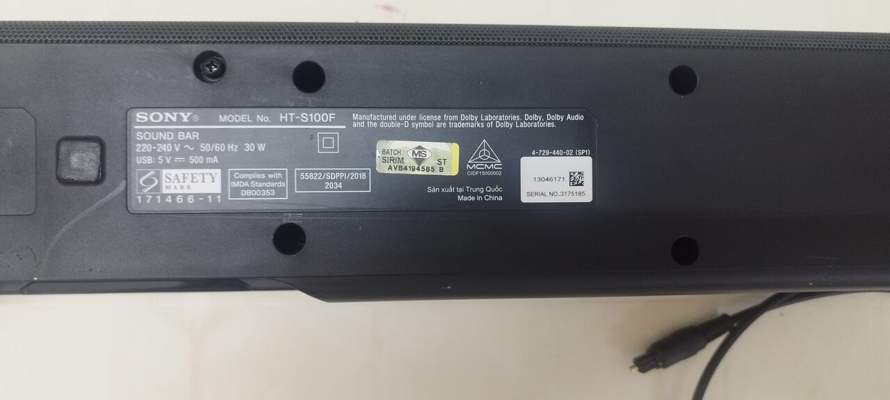 Umm Al Hassam, Electronics, BHD 20,  Sony Sound Bar 2.1