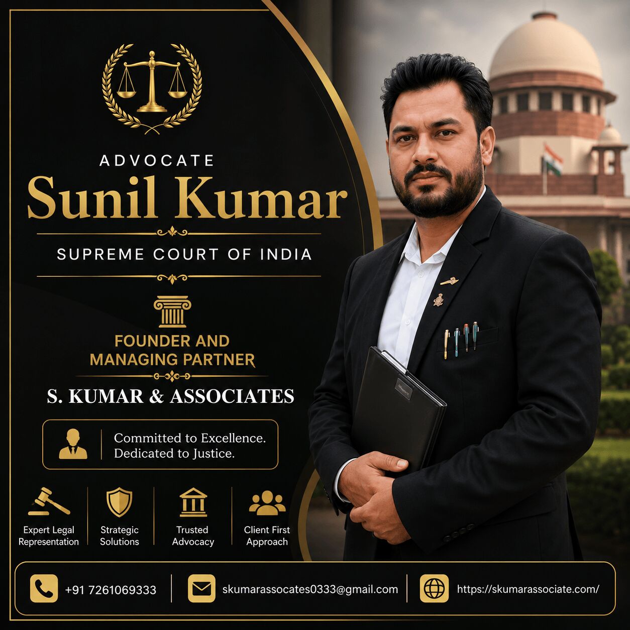 Gurgaon, Legal, Supreme Court Advocate In Gurgaon For SLPs, Property & Civil Appeals | Adv. Sunil Kumar