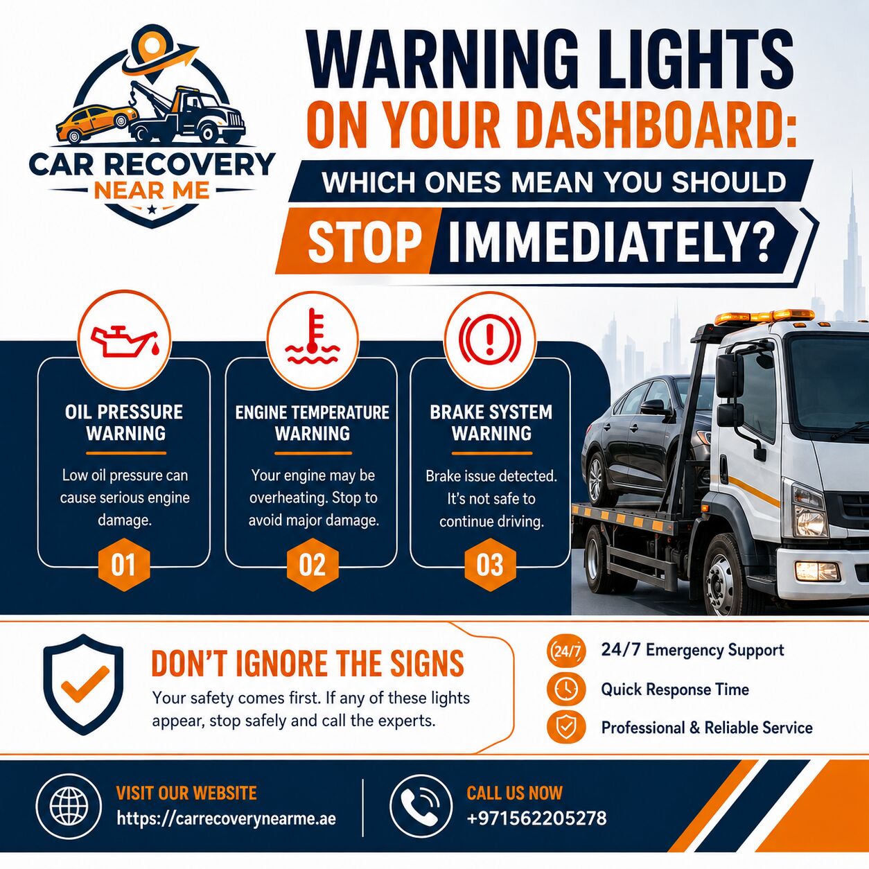Dubai, Real Estate, Warning Lights On Your Dashboard: Which Ones Mean You Should Stop Immediately?