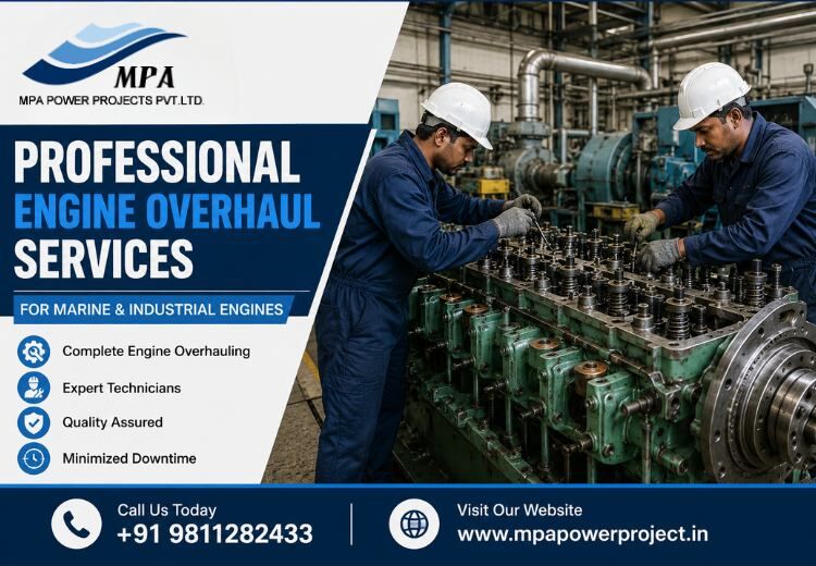 Gurgaon, Automotive, Professional Engine Overhaul Services For Marine & Industrial Engines