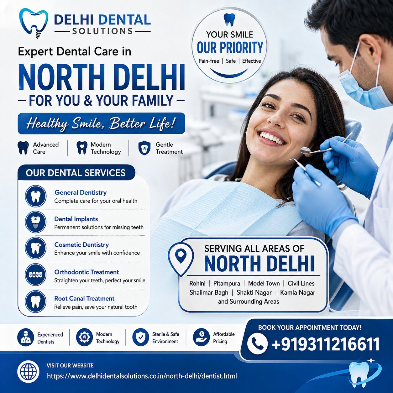 New Delhi, Health, Best Dentist In North Delhi | Kamniyata Dental Solutions