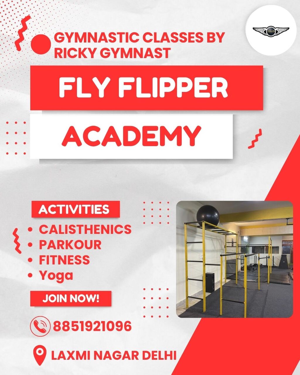 New Delhi, Lessons Offered, Best Gymnastics Training In Delhi