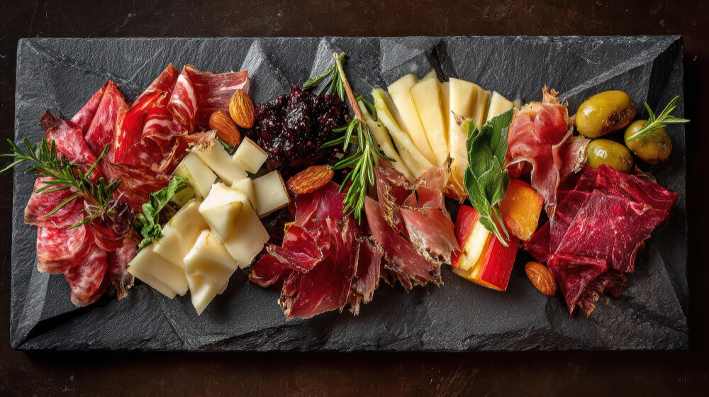 New York, Catering, Meat And Cheese Board For Delicious Gatherings