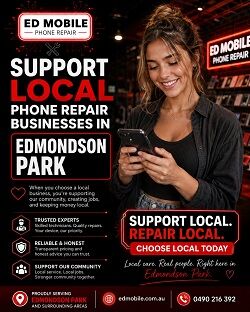 Sydney, Legal, Support Local Phone Repair Businesses In Edmondson Park