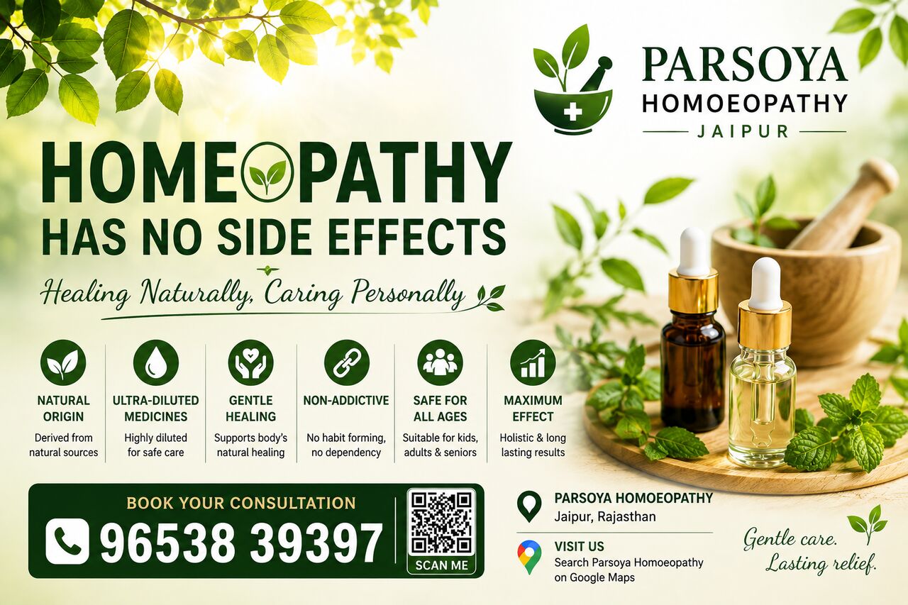 Jaipur, Health, Parsoya Homoeopathy Research Hospital