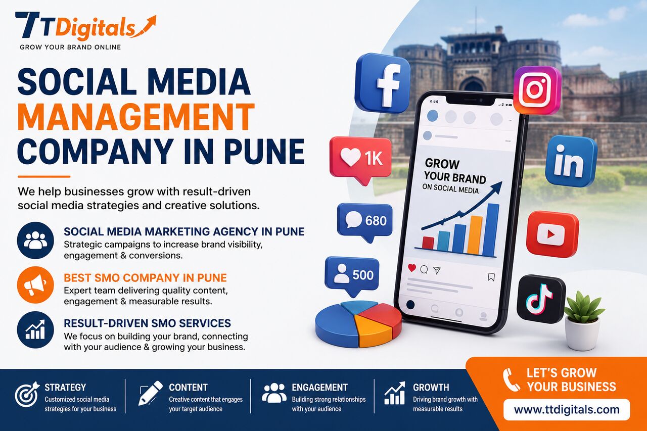 Pune, Education, Grow Your Brand With A Social Media Management Company In Pune | TTD