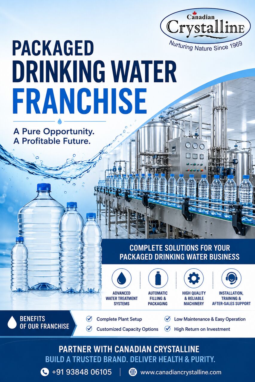 Chennai, Industrial Machinery, Packaged Drinking Water Franchise