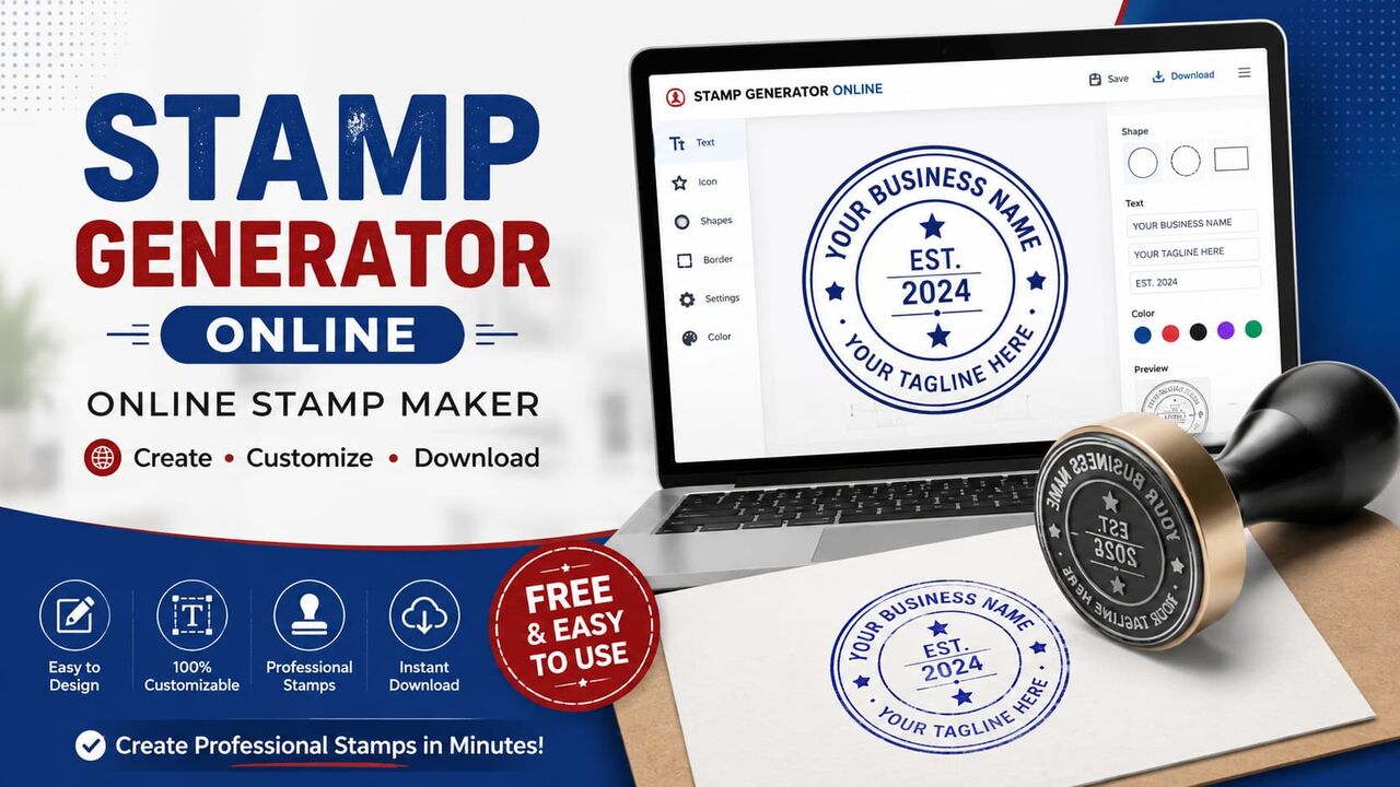 Kurnool, Tools, INR 100,  Stamp Generator Online | Online Stamp Maker