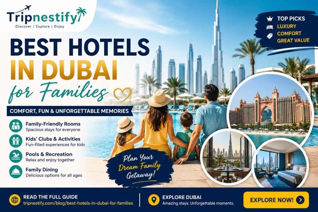 New Delhi, Travel, Best Hotels In Dubai For Families: Top Family-Friendly Stays | Tripnestify