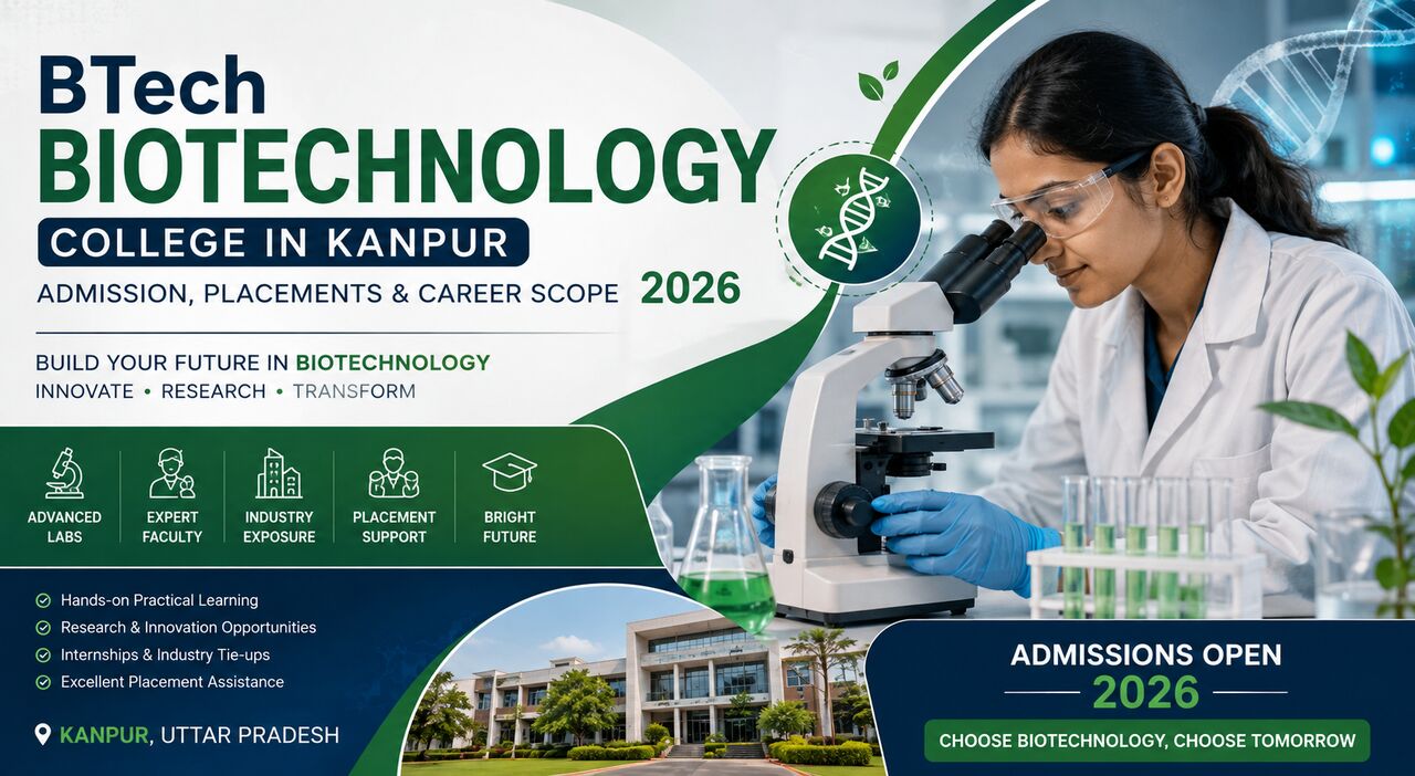 Mumbai, Lessons Offered, BTech Biotechnology College In Kanpur &ndash; Admissions Open 2026
