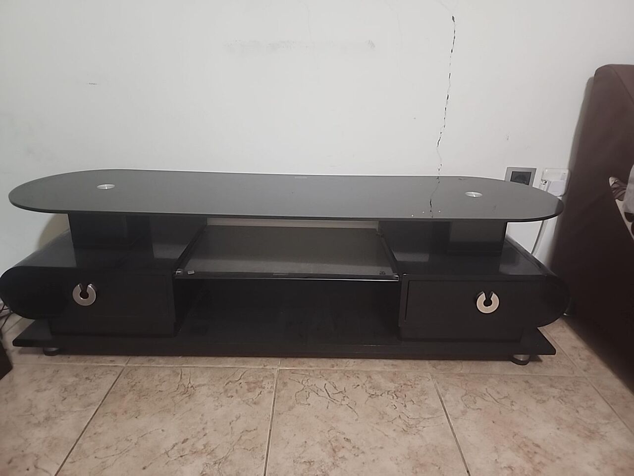 Riyadh, Furniture, SAR 399,  Glass TV Table Stand