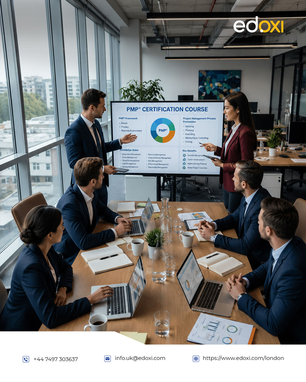London, Lessons Offered, Ready To Lead Bigger Projects? Start Your PMP Journey In London