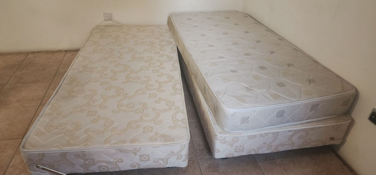 Riyadh, Furniture, SAR 250,  2 Wooden Beds With Single Mattres