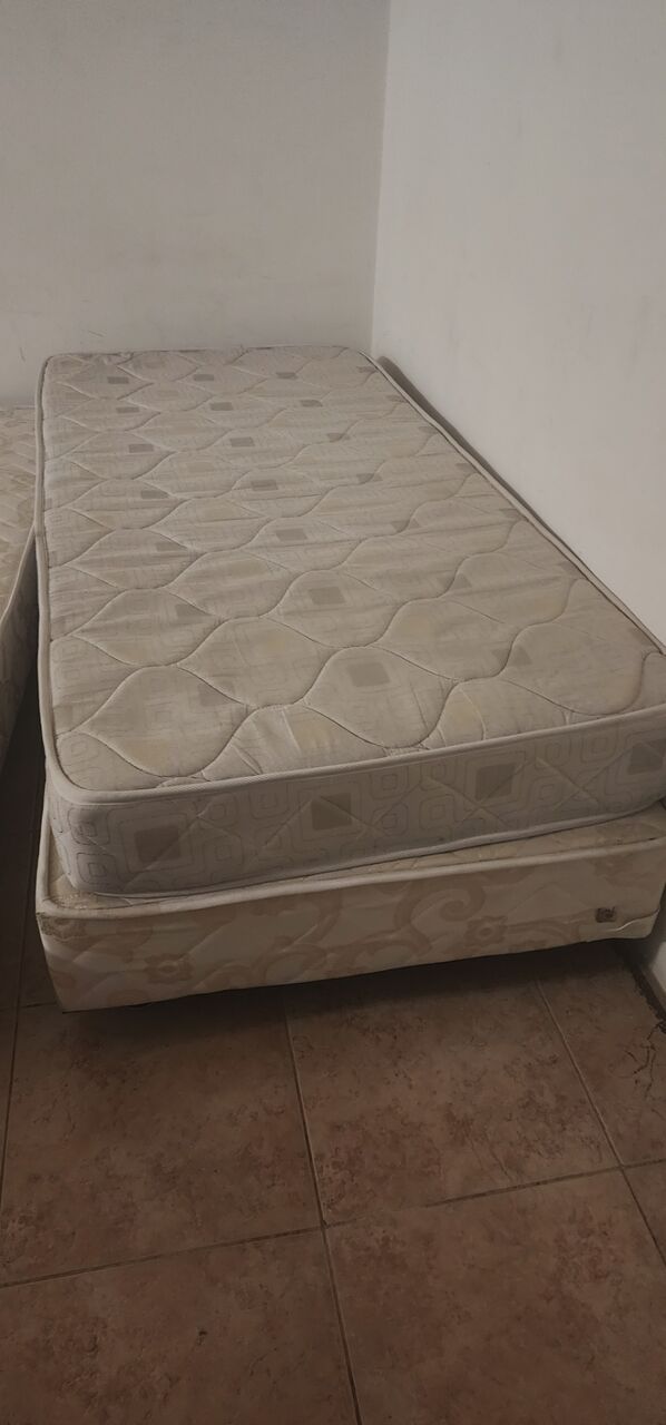 Riyadh, Furniture, SAR 250,  2 Wooden Beds With Single Mattres