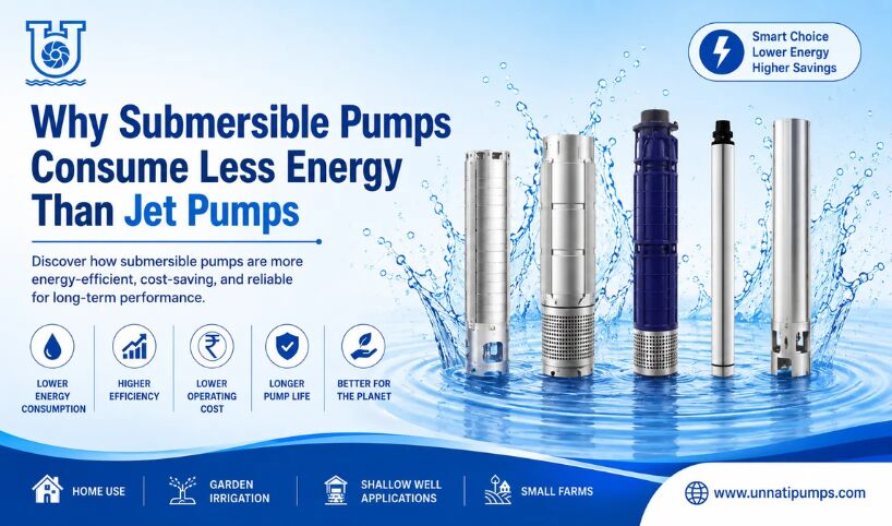 Ahmedabad, Business, Why Submersible Pumps Use Less Energy Than Jet Pump System