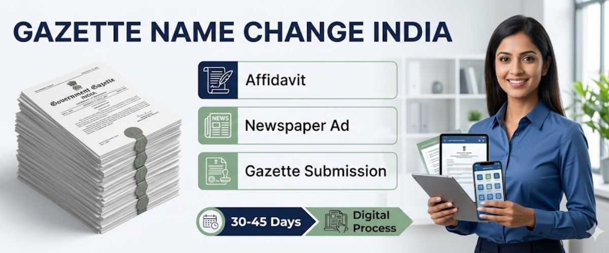 New Delhi, Legal, Easy Gazette Notification For Name Change - Expert Support