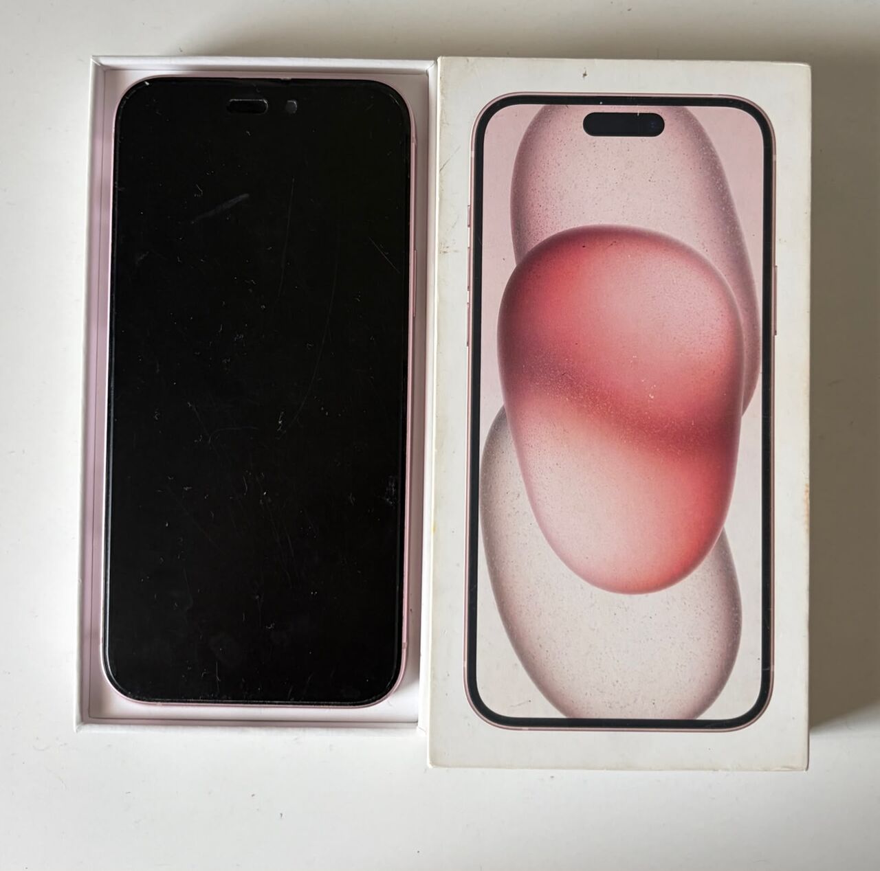 Khobar, Mobile Phones, SAR 1950,  Iphone 15 Plus 128 GB With Box. 89% Battery Health.