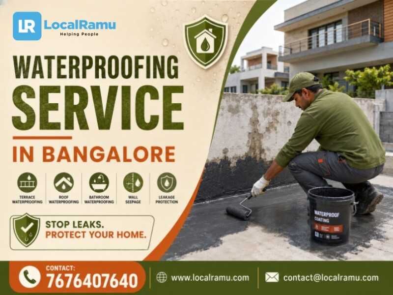 Bangalore, Interior Design, Advanced Waterproofing Service In Bangalore With LocalRamu