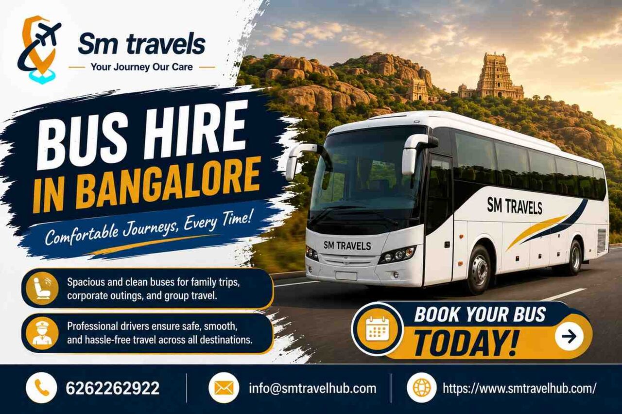 Bangalore, Travel, Bus Hire In Bangalore